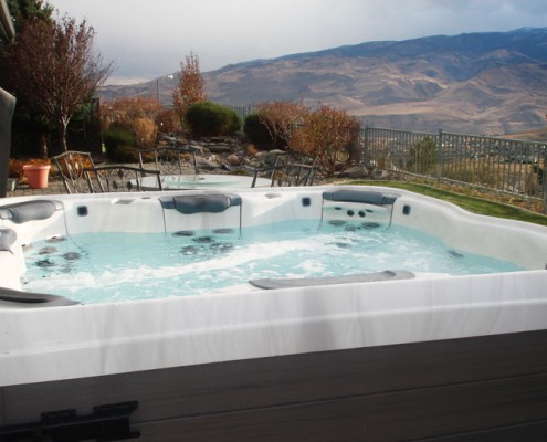 Bullfrog Spa with Mountain View